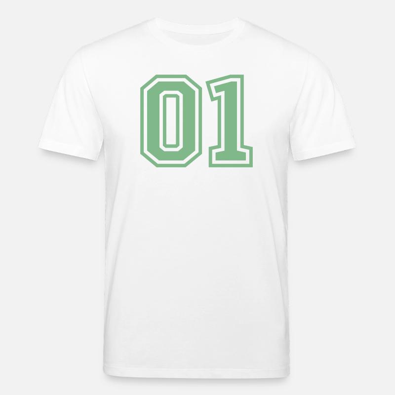 01_eins_nummer - Stanley/Stella Unisex Bio-T-Shirt CREATOR  - Weiß