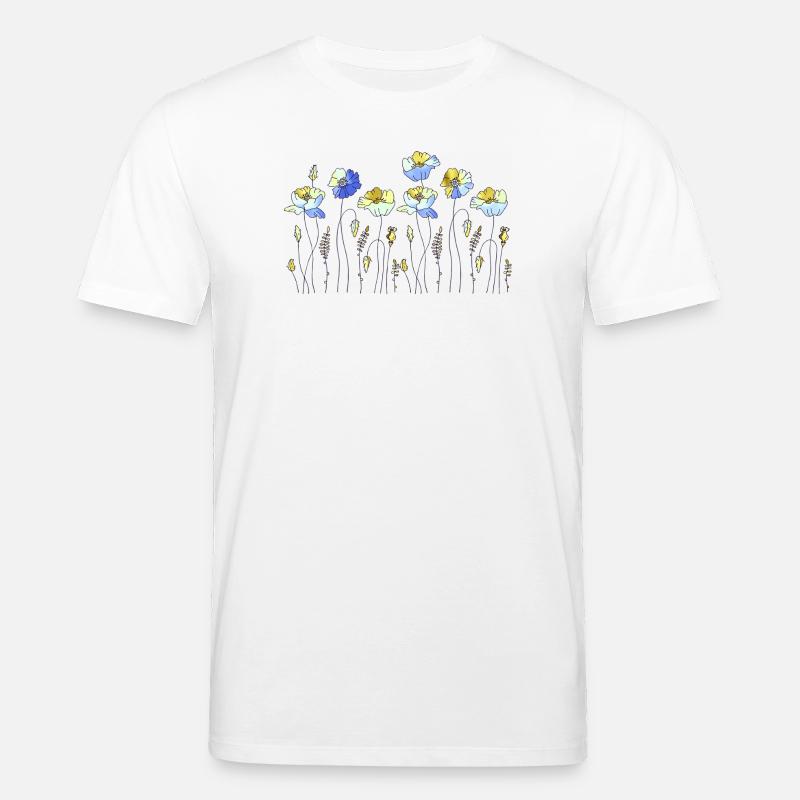 Fleur - T-shirt bio CREATOR Stanley/Stella Unisexe - blanc