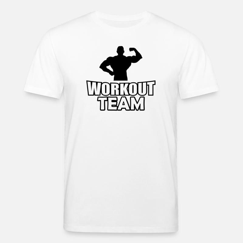 Workout Team - Stanley/Stella Unisex Bio-T-Shirt CREATOR - Weiß