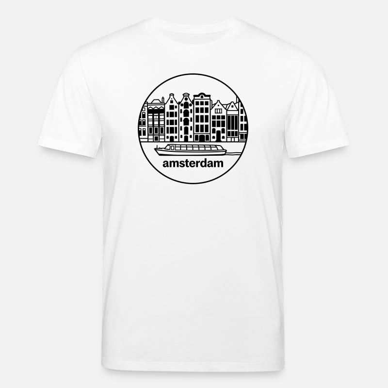 Amsterdam - Stanley/Stella Unisex Bio-T-Shirt CREATOR - Weiß