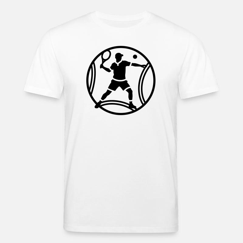 Tennis - Stanley/Stella Unisex Bio-T-Shirt CREATOR - Weiß