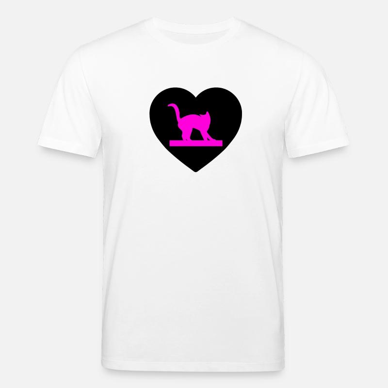 feline - Stanley/Stella CREATOR Unisex Organic T-Shirt - white