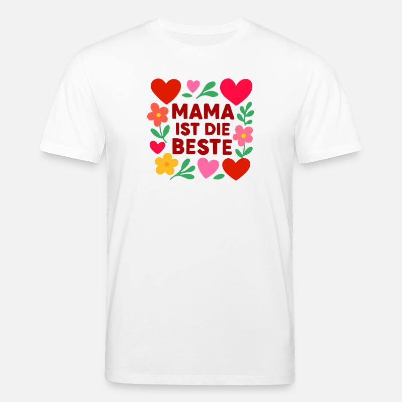 Maman est la meilleure - T-shirt bio CREATOR Stanley/Stella Unisexe - blanc