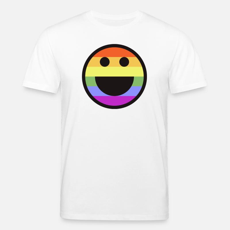 Rainbow LGBTQ Pride - Stanley/Stella Unisex Bio-T-Shirt CREATOR  - Weiß