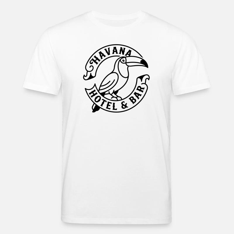 La Havane - T-shirt bio CREATOR Stanley/Stella Unisexe - blanc