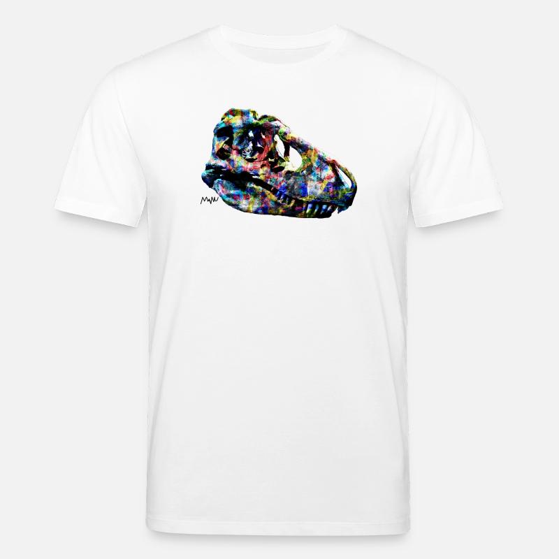 tarbosaurus - T-shirt bio CREATOR Stanley/Stella Unisexe - blanc