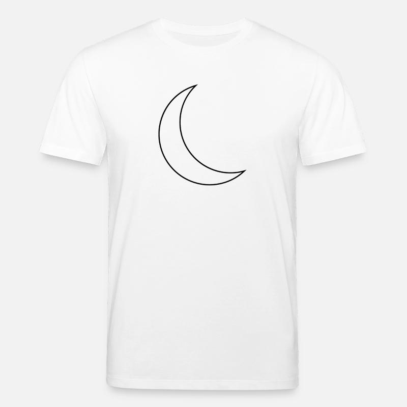 Mondsichel - Stanley/Stella Unisex Bio-T-Shirt CREATOR  - Weiß