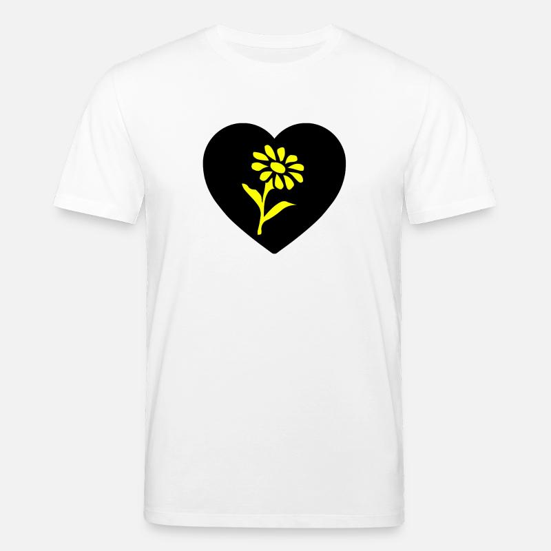 Fleur - T-shirt bio CREATOR Stanley/Stella Unisexe - blanc