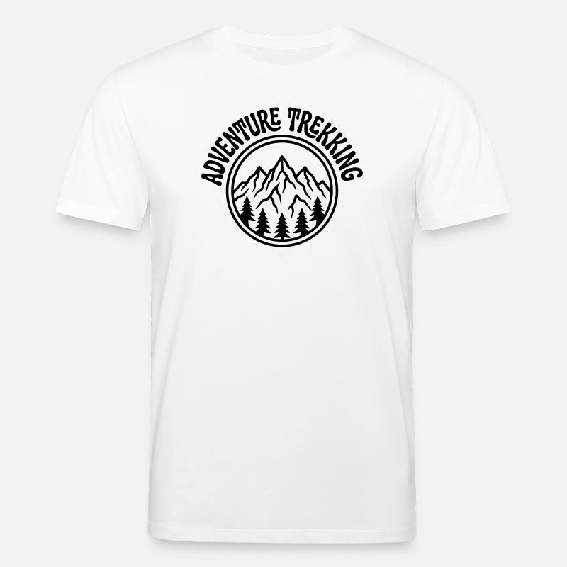 Wanderabenteuer - Stanley/Stella Unisex Bio-T-Shirt CREATOR - Weiß