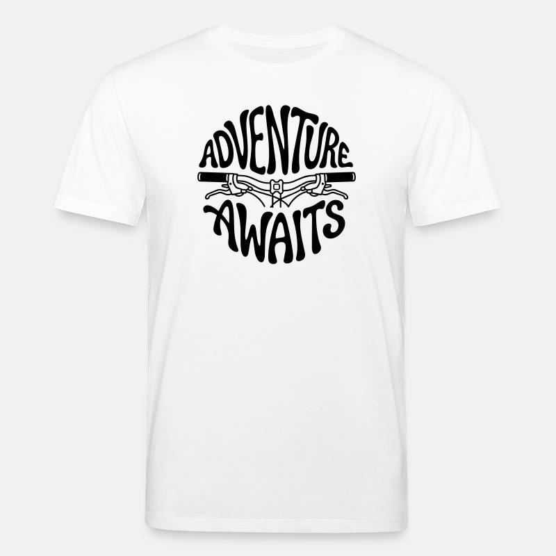 bicycle - Stanley/Stella CREATOR Unisex Organic T-Shirt - white