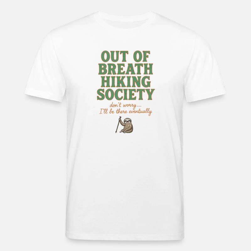 Außer Atem Wandergesellschaft - Stanley/Stella Unisex Bio-T-Shirt CREATOR - Weiß