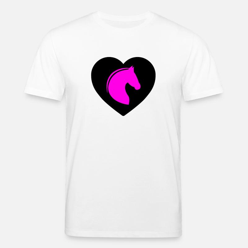 Pferde - Stanley/Stella Unisex Bio-T-Shirt CREATOR  - Weiß