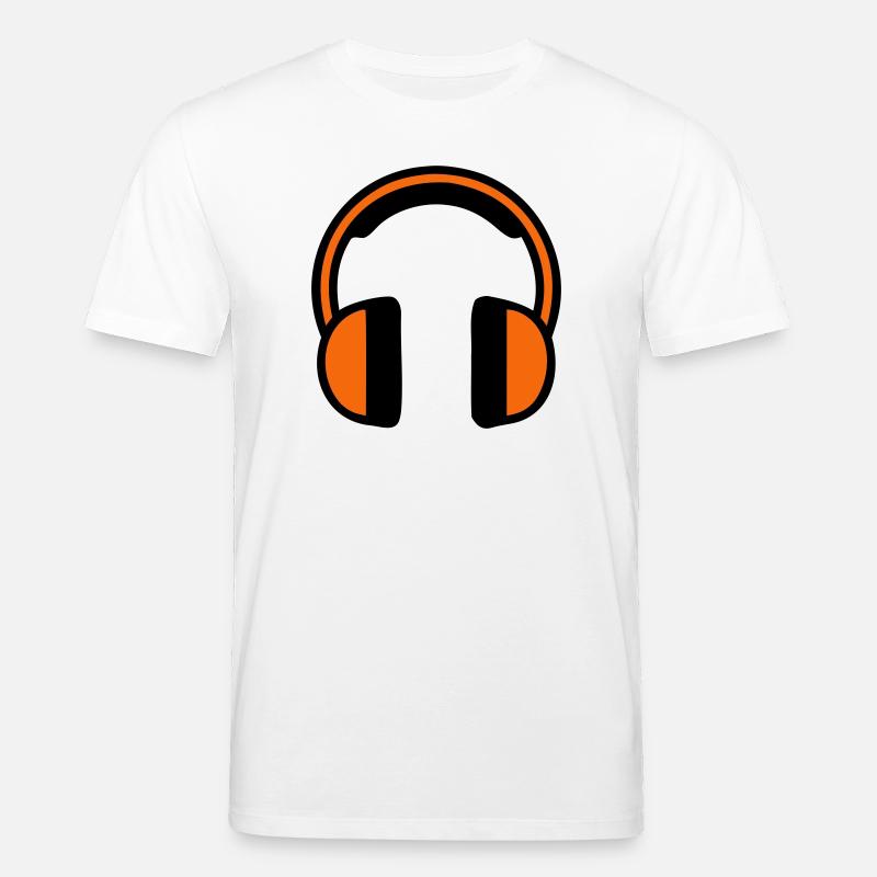Chantier de construction d’écouteurs audiophones - T-shirt bio CREATOR Stanley/Stella Unisexe - blanc