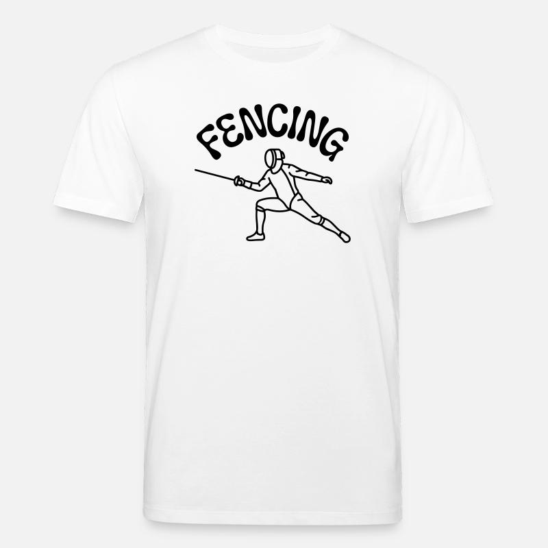 Fechten - Stanley/Stella Unisex Bio-T-Shirt CREATOR - Weiß