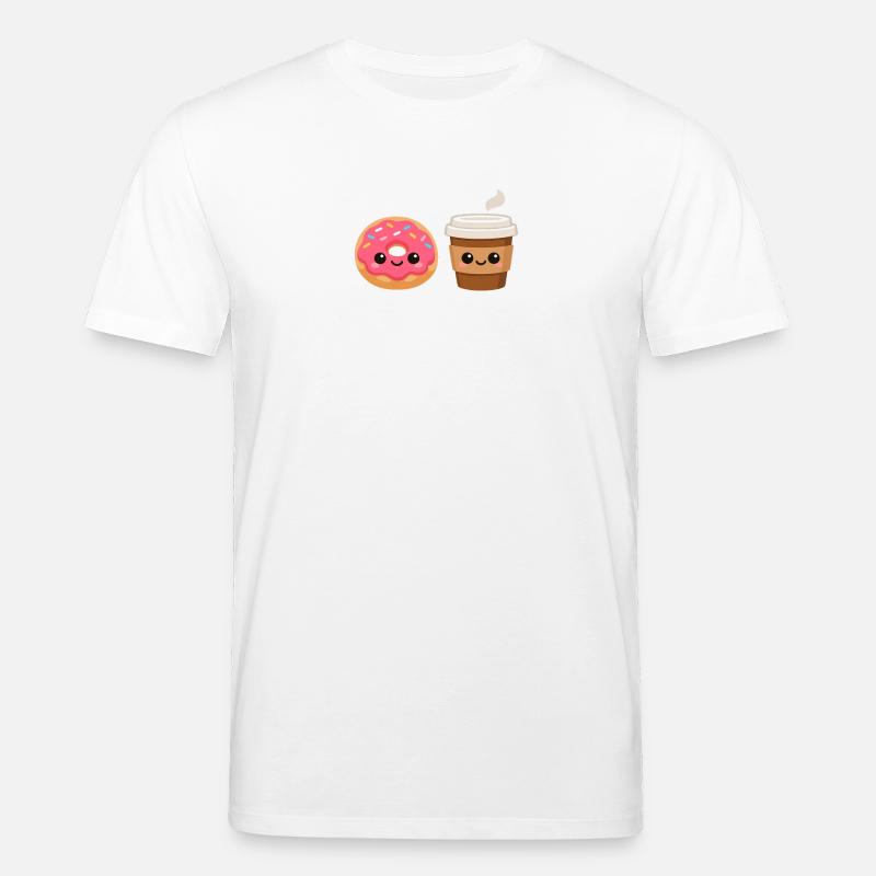 Amis du Donut et du Café - T-shirt bio CREATOR Stanley/Stella Unisexe - blanc