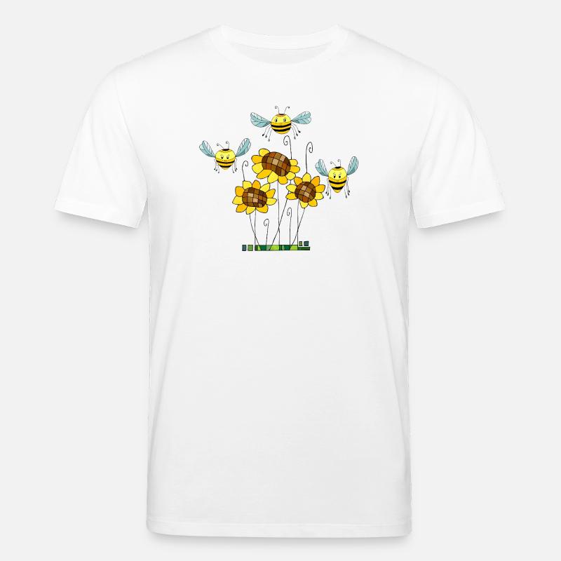 Insectes - T-shirt bio CREATOR Stanley/Stella Unisexe - blanc