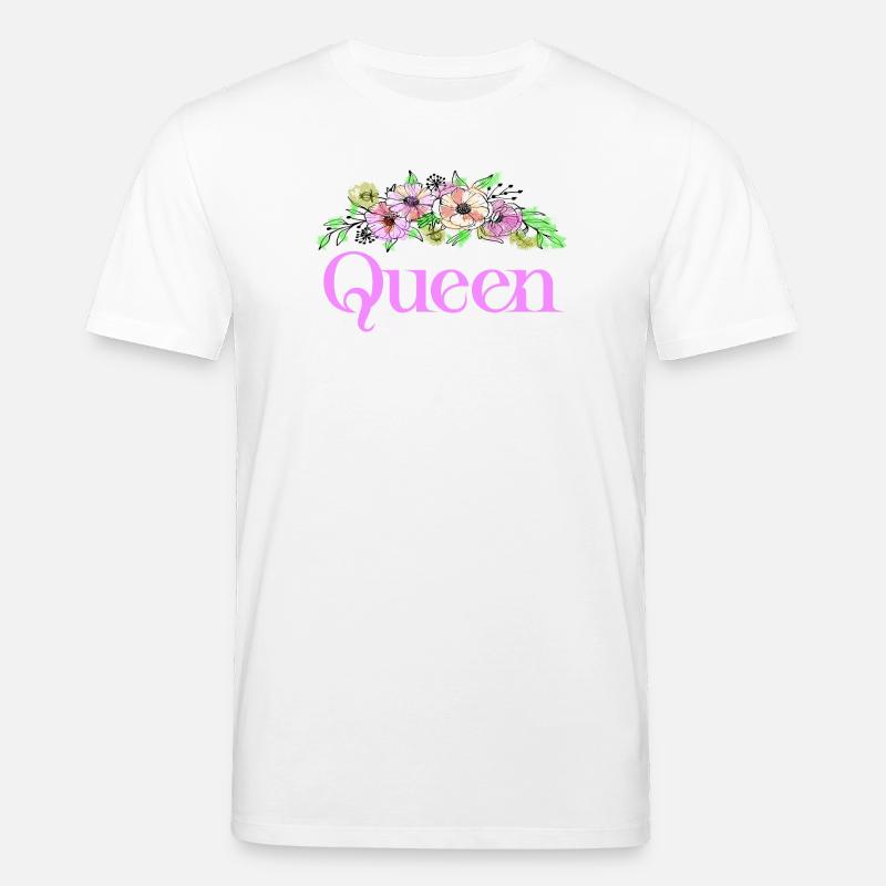 Queen - T-shirt bio CREATOR Stanley/Stella Unisexe - blanc