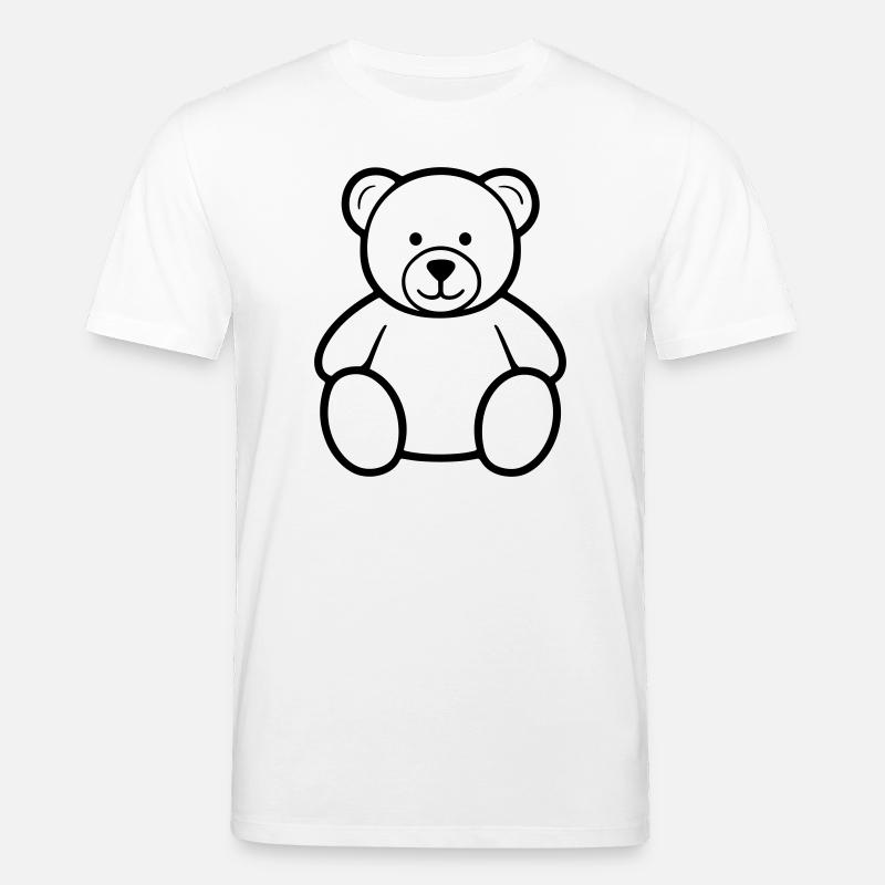 Bär - Stanley/Stella Unisex Bio-T-Shirt CREATOR  - Weiß