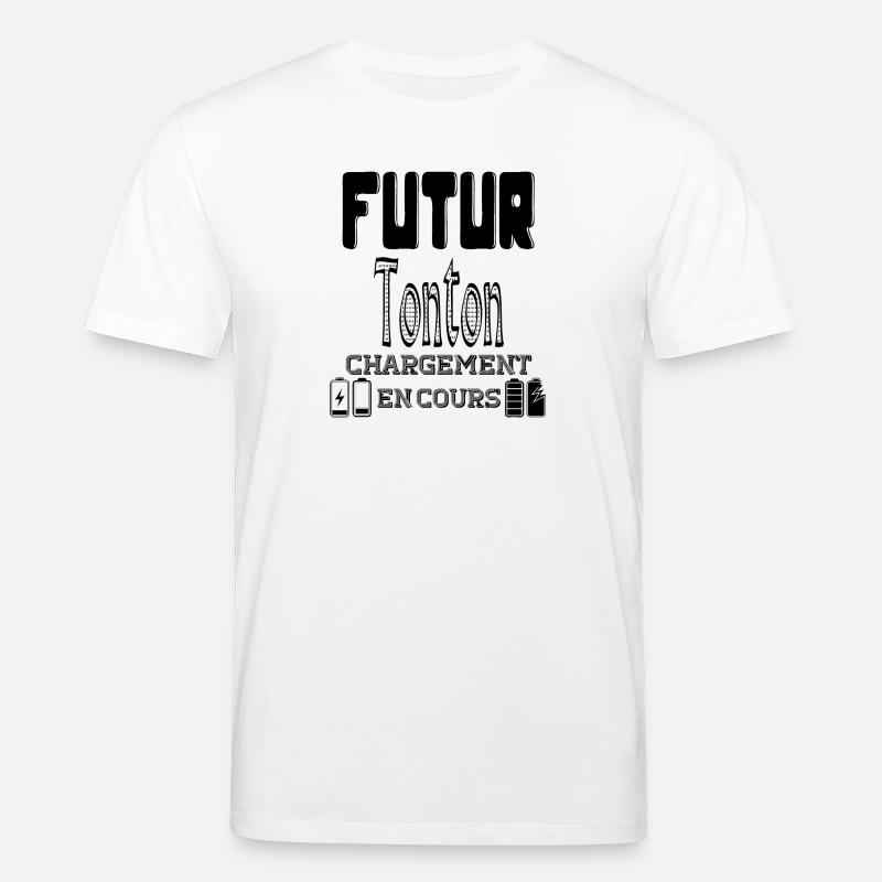 Future Uncle Loading In Progress - Stanley/Stella CREATOR Unisex Organic T-Shirt - white