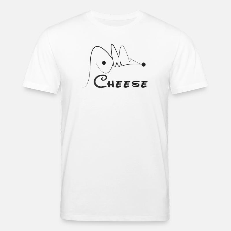 Hasan Mouse Calligraphy - Stanley/Stella CREATOR Unisex Organic T-Shirt - white