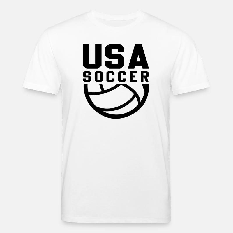 USA Soccer - Stanley/Stella Unisex Bio-T-Shirt CREATOR - Weiß