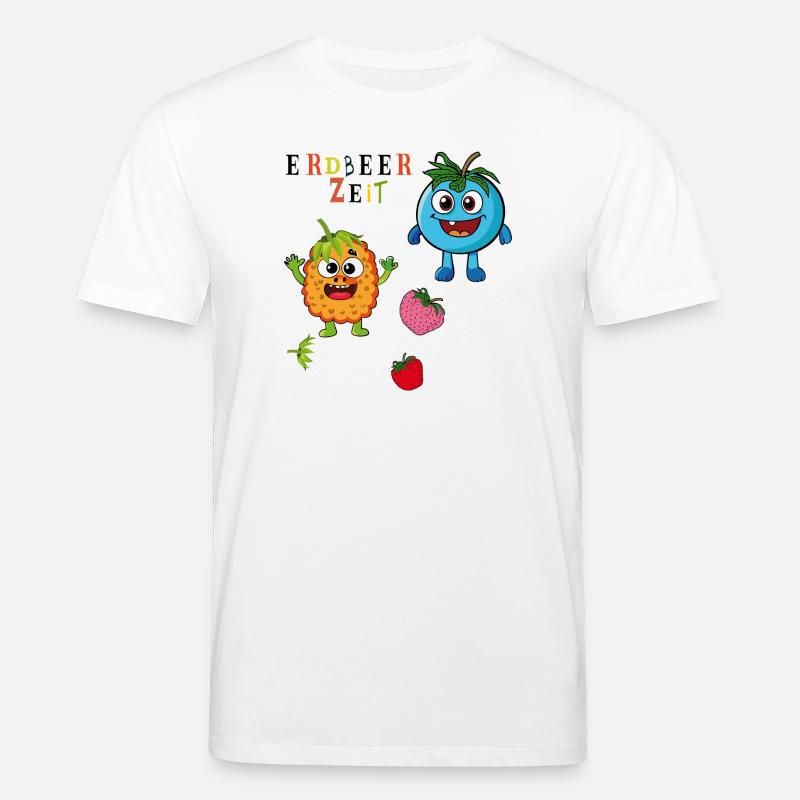Erdbeerzeit - Stanley/Stella Unisex Bio-T-Shirt CREATOR  - Weiß