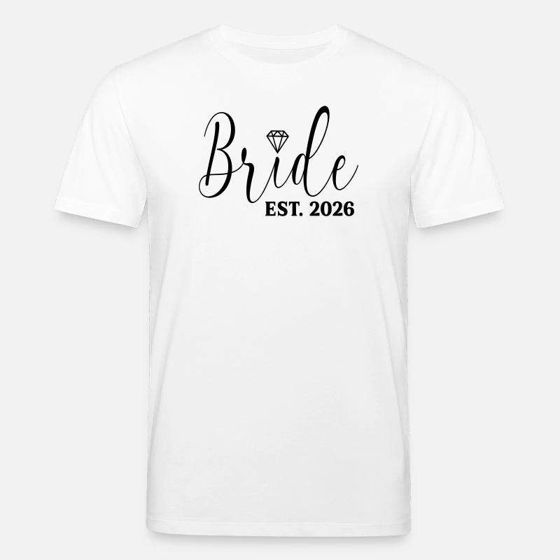 Brauthochzeit 2026 - Stanley/Stella Unisex Bio-T-Shirt CREATOR - Weiß