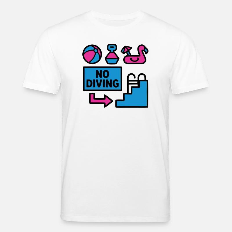 Pool Party Set Sommer 90er - Stanley/Stella Unisex Bio-T-Shirt CREATOR  - Weiß