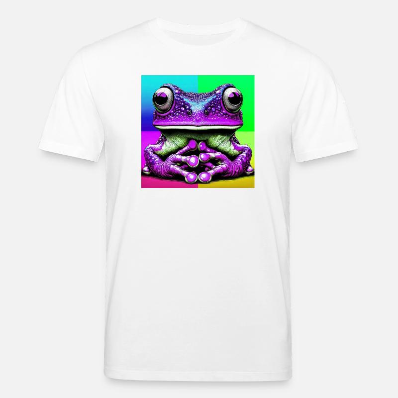 Frosch - Stanley/Stella Unisex Bio-T-Shirt CREATOR  - Weiß