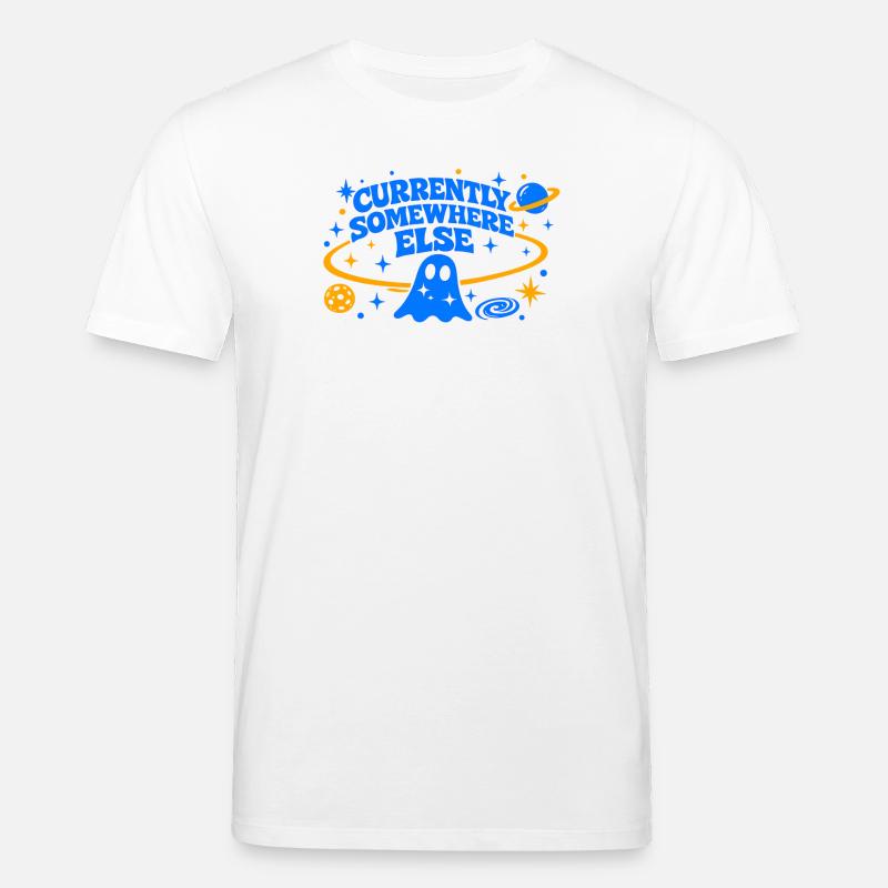 CURRENTLY SOMEWHERE ELSE - Stanley/Stella Unisex Bio-T-Shirt CREATOR - Weiß