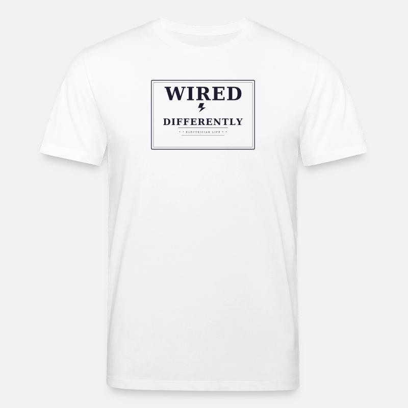 Wired differently - Stanley/Stella Unisex Bio-T-Shirt CREATOR - Weiß