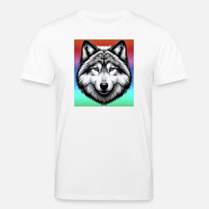 Wolf - Stanley/Stella Unisex Bio-T-Shirt CREATOR  - Weiß