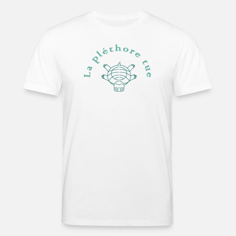 Der Grüne Killer Plethora - Stanley/Stella Unisex Bio-T-Shirt CREATOR  - Weiß