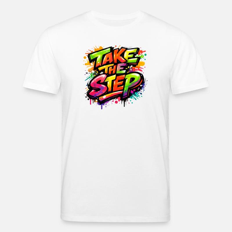 Take_the_Step - Stanley/Stella CREATOR Unisex Organic T-Shirt - white