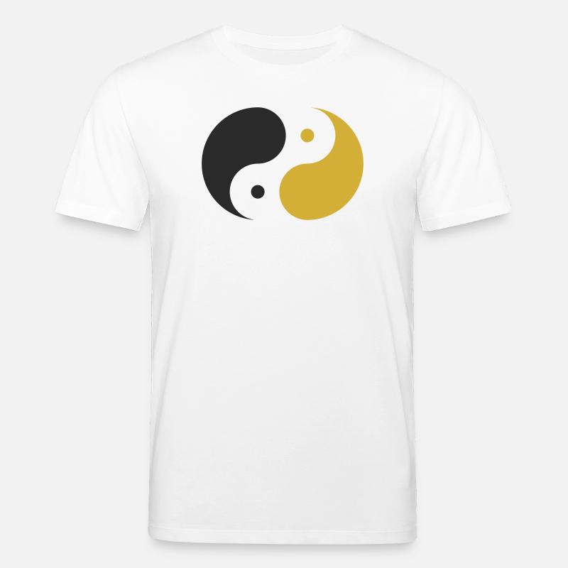 Yin et Yang - T-shirt bio CREATOR Stanley/Stella Unisexe - blanc