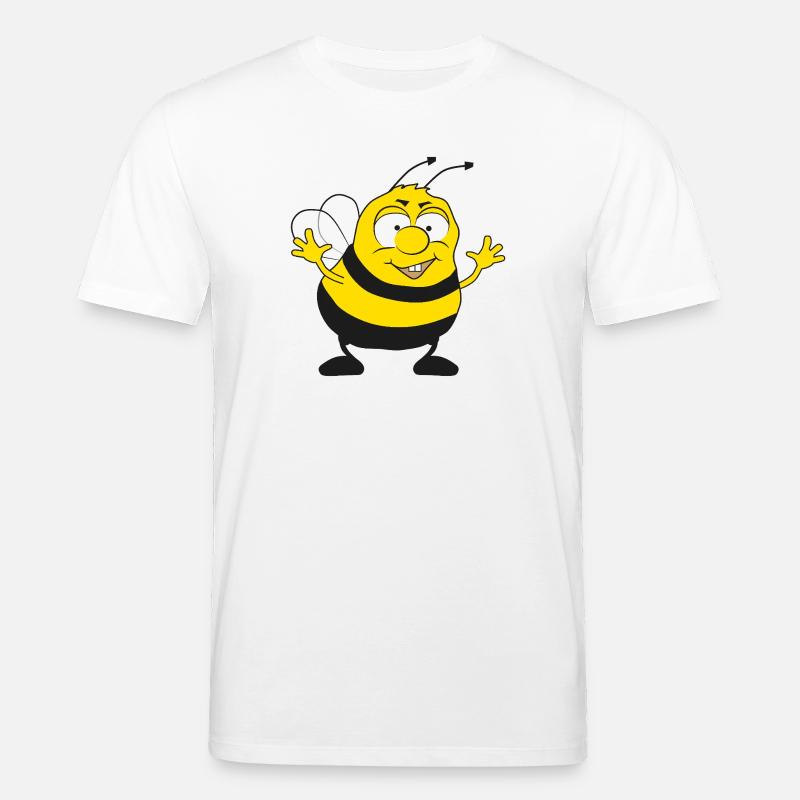 Brummi, die coole Hummel - Stanley/Stella Unisex Bio-T-Shirt CREATOR - Weiß