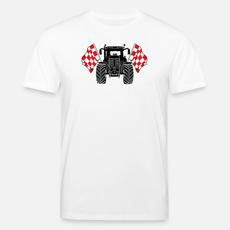 Brabant_Tractor_Pride - T-shirt bio CREATOR Stanley/Stella Unisexe - blanc