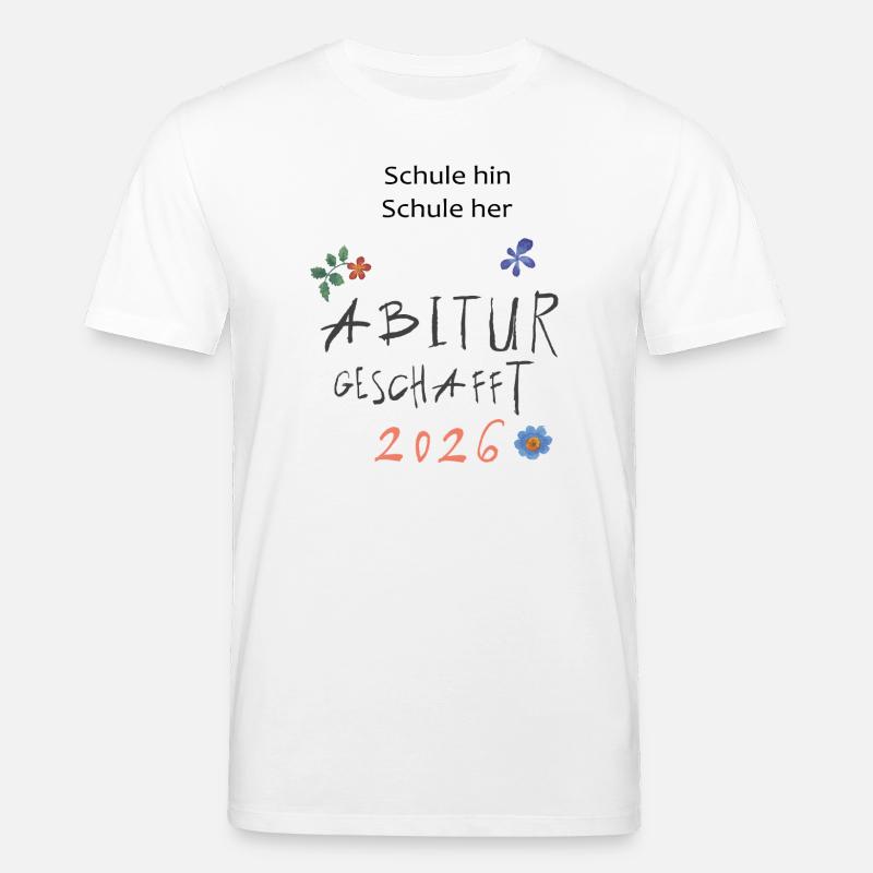 Abitur 2026  - Stanley/Stella Unisex Bio-T-Shirt CREATOR  - Weiß