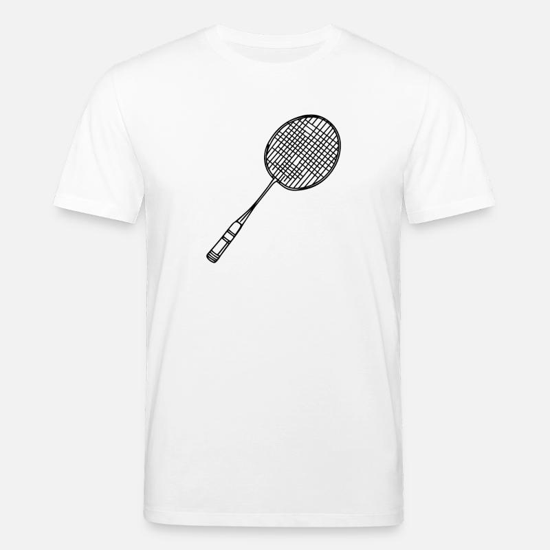 Badmintonschläger - Stanley/Stella Unisex Bio-T-Shirt CREATOR  - Weiß