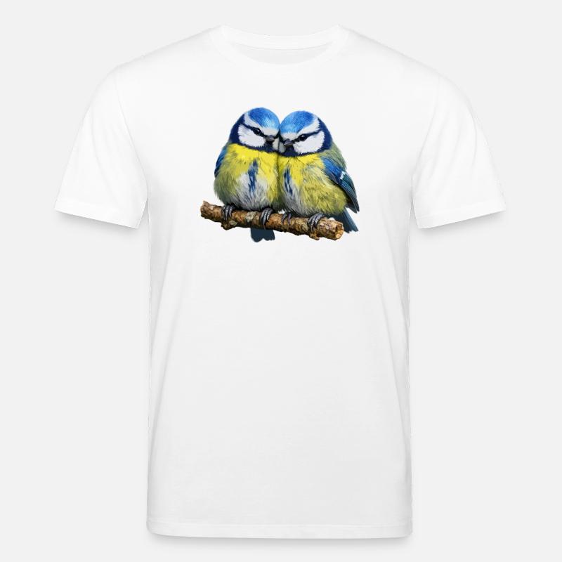 Zwei Blaue - Stanley/Stella Unisex Bio-T-Shirt CREATOR  - Weiß