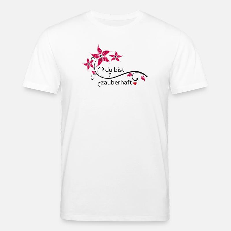 du bist zauberhaft - Stanley/Stella Unisex Bio-T-Shirt CREATOR  - Weiß