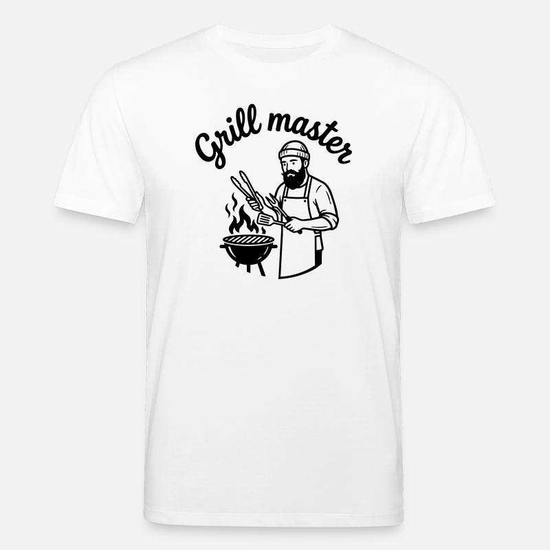 barbecue - Stanley/Stella CREATOR Unisex Organic T-Shirt - white
