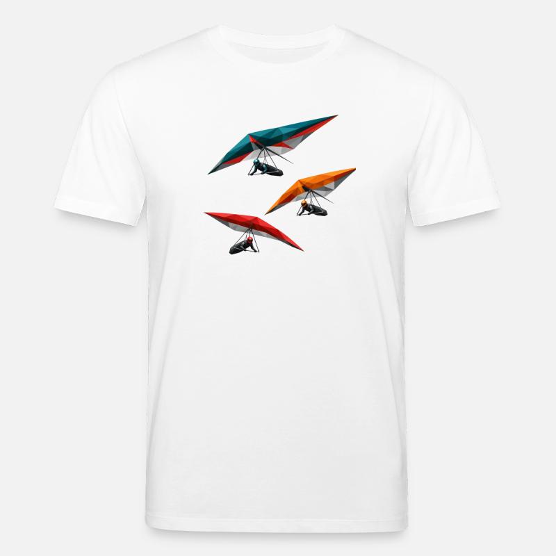 Polygon Hang Gliders Trio - Stanley/Stella Unisex Bio-T-Shirt CREATOR - Weiß