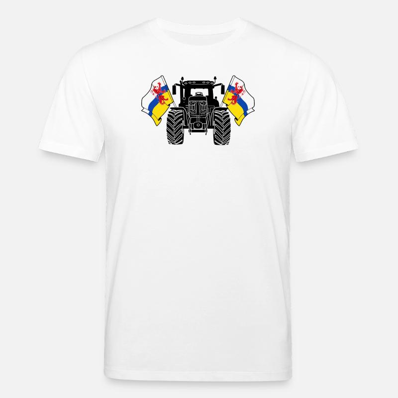 Limburg_Tractor_Pride - Stanley/Stella Unisex Bio-T-Shirt CREATOR  - Weiß