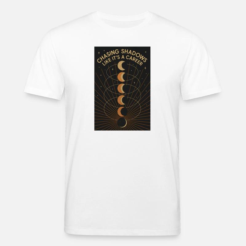Shadow Hunt | Solar eclipse - Stanley/Stella CREATOR Unisex Organic T-Shirt - white