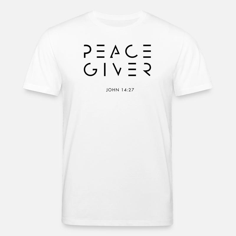 DON DE PAIX - T-shirt bio CREATOR Stanley/Stella Unisexe - blanc