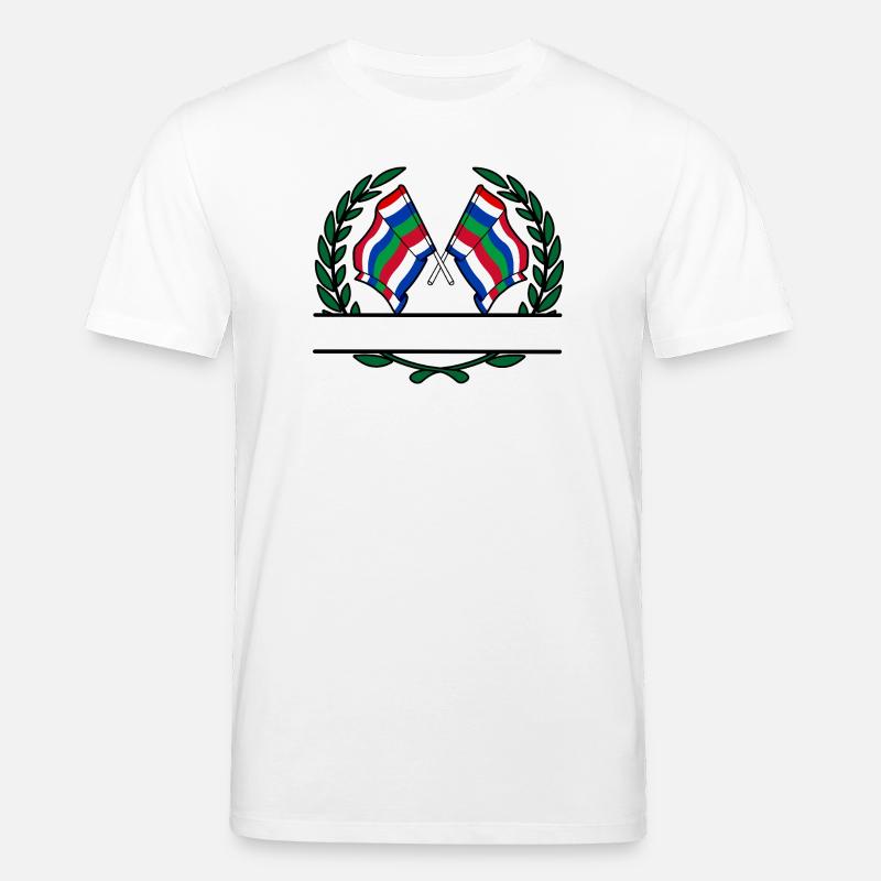 Schier Laurel Custom – Édition Île - T-shirt bio CREATOR Stanley/Stella Unisexe - blanc