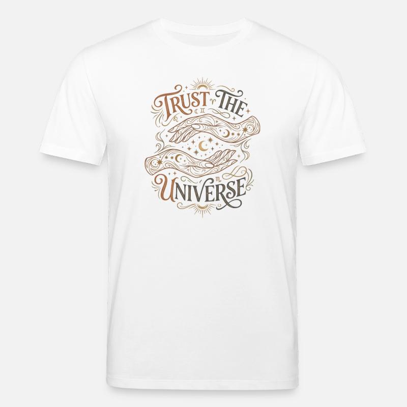 Confiance dans l’univers - T-shirt bio CREATOR Stanley/Stella Unisexe - blanc