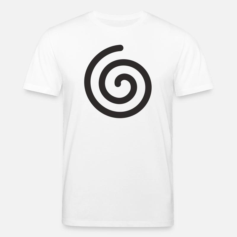 Spirale – Minimalistisches Symbol Design - Stanley/Stella Unisex Bio-T-Shirt CREATOR  - Weiß