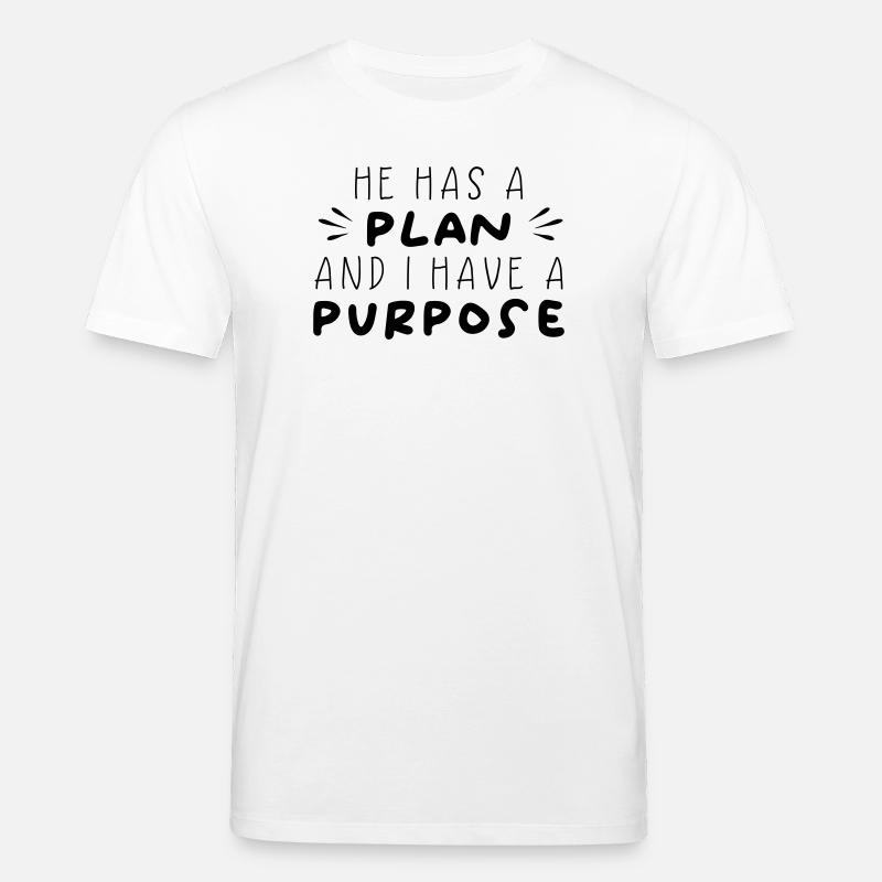 Plan & Purpose - Stanley/Stella CREATOR Unisex Organic T-Shirt - white